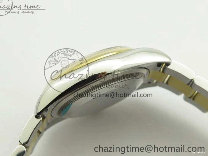 1:1 Diam 36mm SA3135 On YG SS Datejust V2 116234 Dial White Best Oyster DJF Com Bracelet Edition 0313